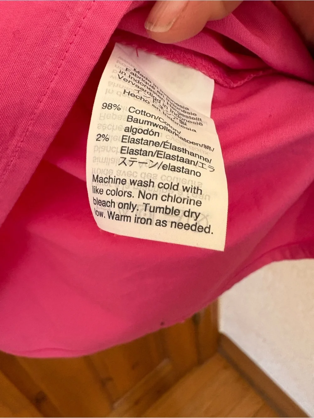 J.Crew Factory, Hot Pink Tiered Ruffle Sleeve Blouse, size 8 - Picture 3 of 7